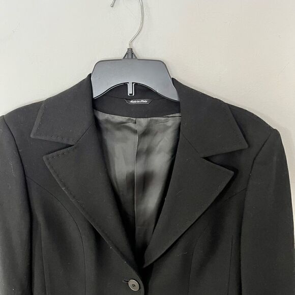 Women's Black Cinzia Rocca Blazer Jacket - Picture 2 of 7